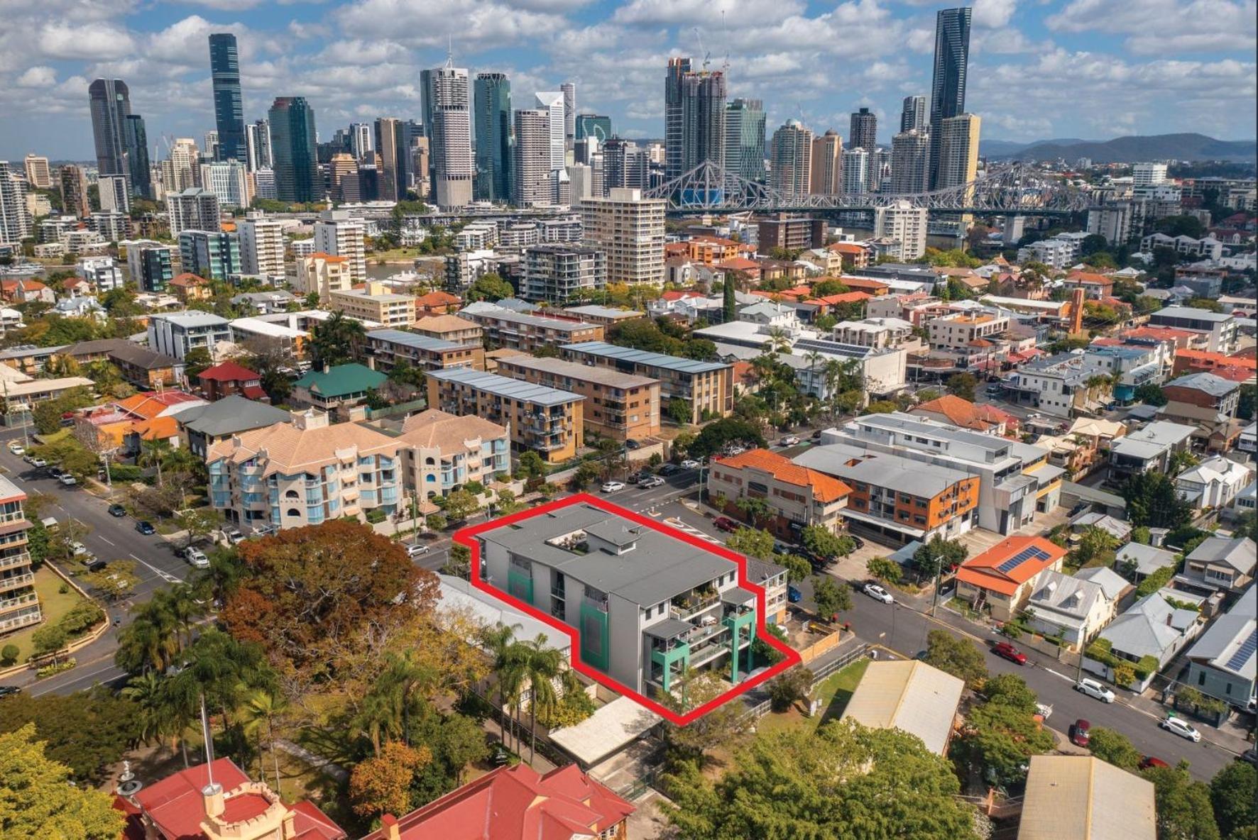 Cirque Boutique Apartments 布里斯班 外观 照片