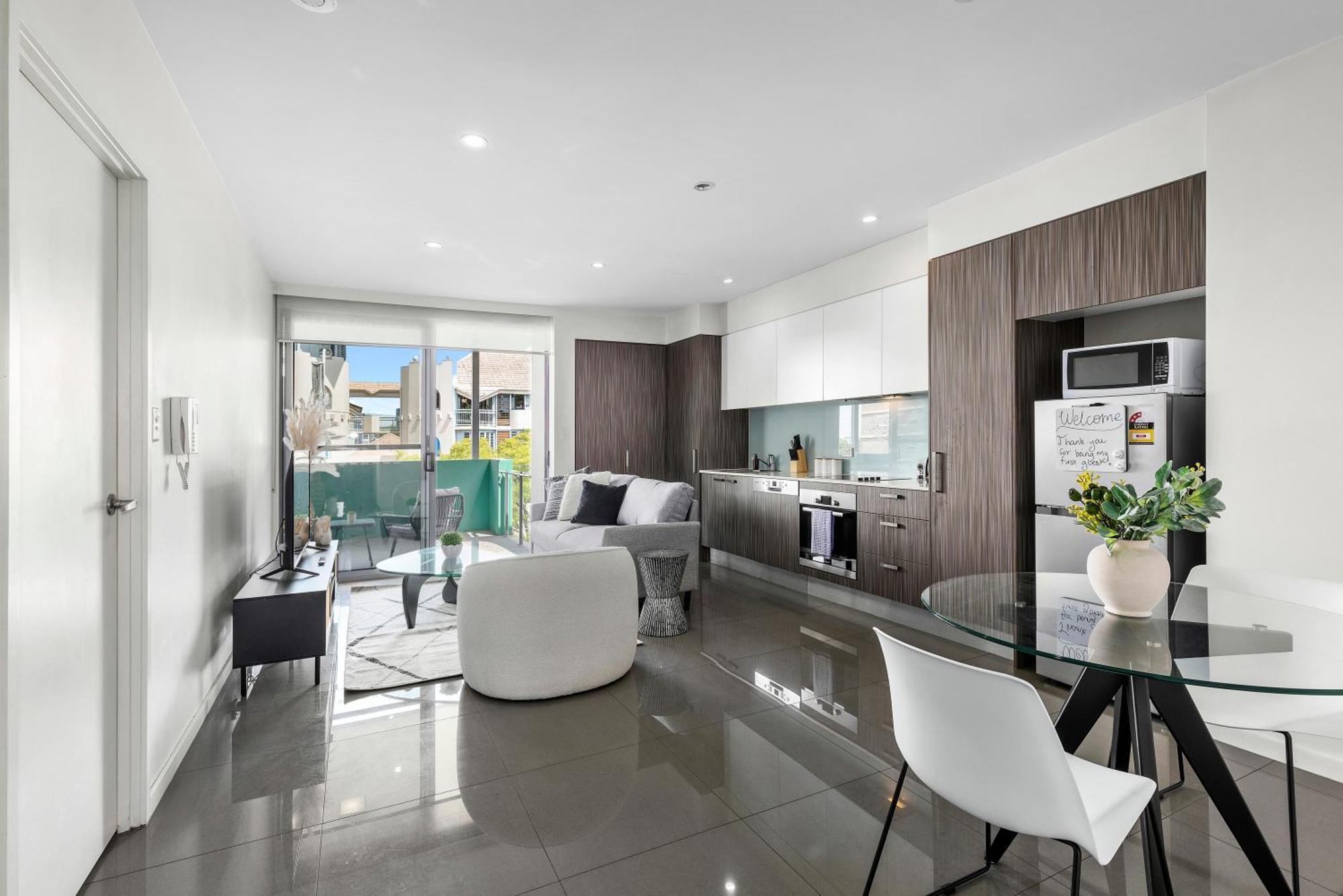 Cirque Boutique Apartments 布里斯班 外观 照片